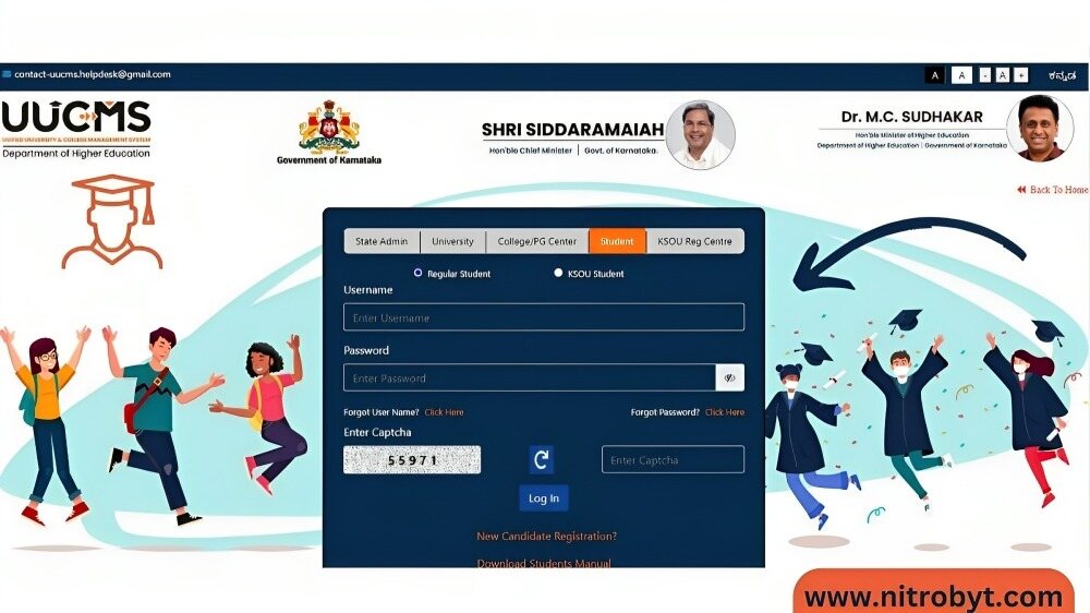 UUCMS Karnataka Portal For Students And Faculty Services